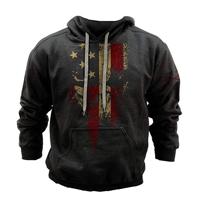 Grunt Style American Reaper Men's Hoodie