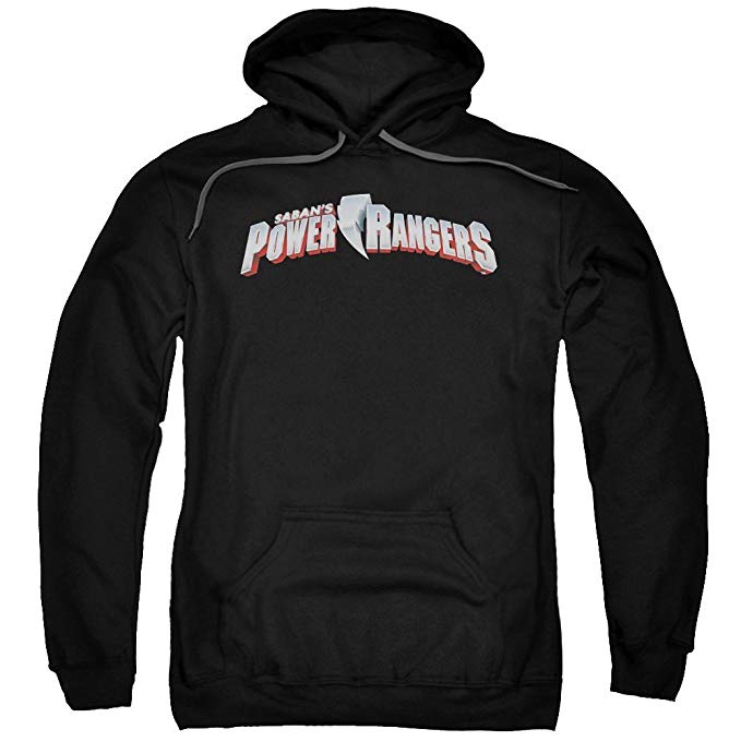 Power Rangers New Logo Adult Pull-over Hoodie