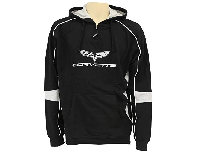 Corvette C6 Hoodie Sweatshirt Black