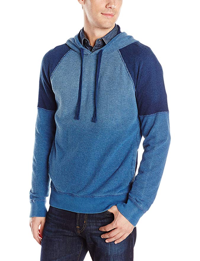 Lucky Brand Men's Grey Label Hoodie Sweatshirt In Indigo