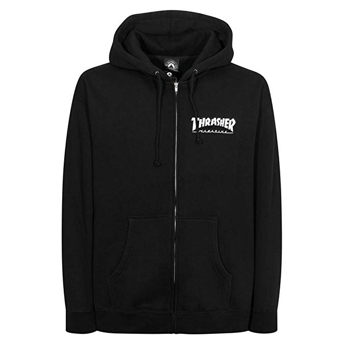 Thrasher Skate Mag Logo Zip Hoodie