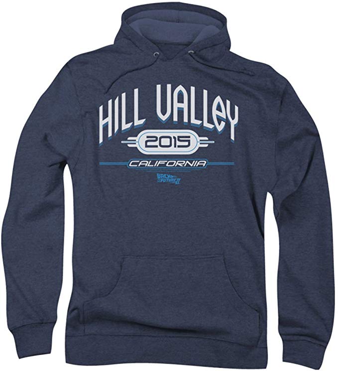 Back To The Future Ii - Mens Hill Valley 2015 Hoodie