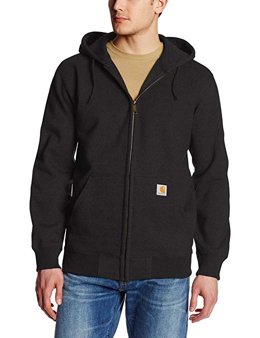 Carhartt Men's Rain Defender Paxton Heavyweight Zip-Front Hooded Sweatshirt