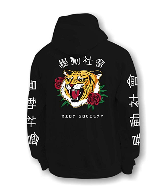 Riot Society Men's Graphic Hoodie Hooded Sweatshirt Review