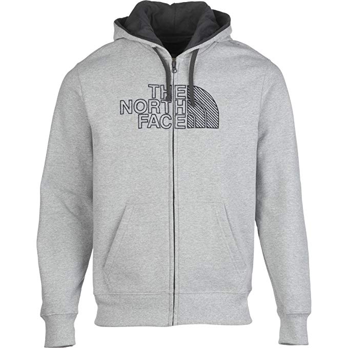 The North Face Half Dome Full-Zip Hoodie-Men's Heather Grey Review